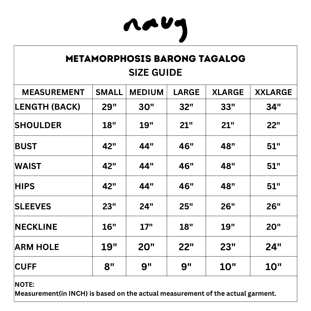 METAMORPHOSIS "TUTUBI" BARONG 03